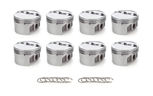SBC Dished Piston Set 4.040 Bore -12.3cc