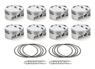 SBC Dished Piston Set 4.155 Bore -24.8cc