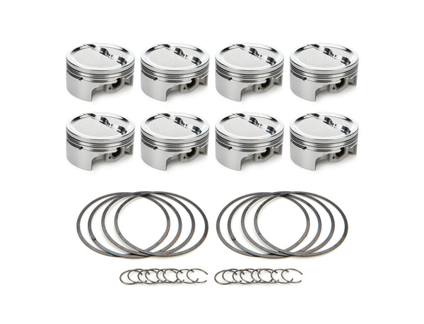 SBC Dished Piston Set 4.030 Bore -  18.9cc