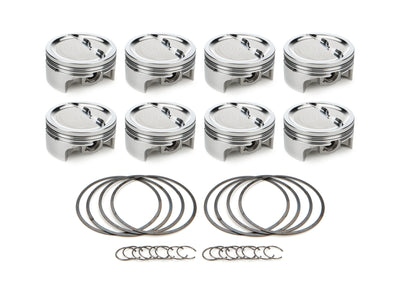 SBC Dished Piston Set 4.125 Bore -  22.5cc
