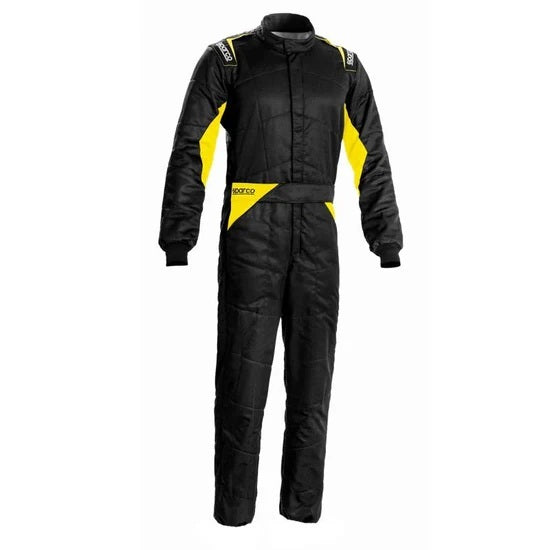 Suit Sprint Size 52 Blk Yellow Bootcut