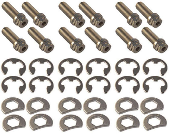 Header Bolt Kit - 6pt. 3/8-16 x 1in (12)