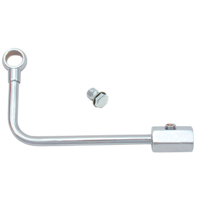 Single Feed Fuel Line W/ gauge Port 1/8in