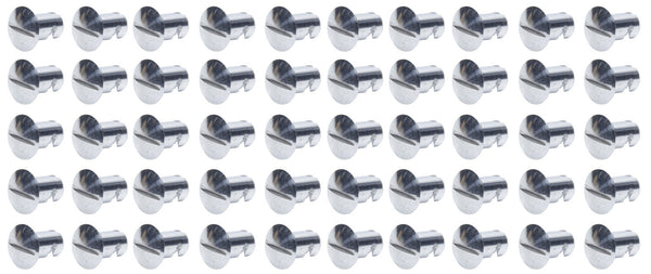Oval Head Dzus Buttons .500 Long 50 Pack