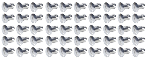 Oval Head Dzus Buttons .550 Long 50 Pack