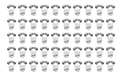 Allen Head Quick Turn Fastener .500 Plain Alum