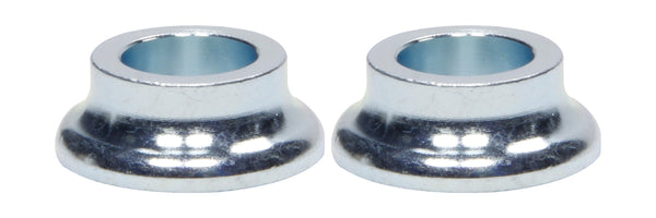 Cone Spacers Steel 1/2in ID x 3/8in Long 2pk