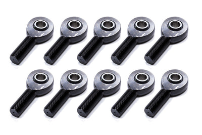 Rod End Alum LH Male Blk 1/2ID x 5/8 Thread 10pk