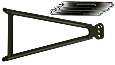 Jacobs Ladder 14in w/Straps Black 3-Hole