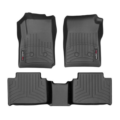 Black Front And Rear Floorliners