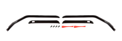 Dark Smoke Front&Rear Si de Window Deflectors