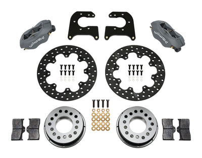 D/L Drag Rear Brake Kit Small Ford 2.66in