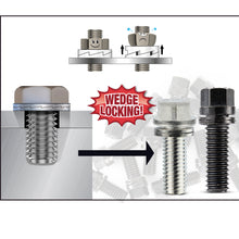 Wedge-Locking Header Bolts