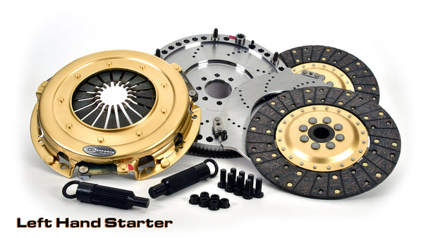 Centerforce SST 10.4 Multi=Disc Clutch And Flywheel Kit 46.90 Lbs 130 Tooth Gear 8 Bolt Crank 925 Ft/lbs Capacity 10.4in Dia. 26-Spline Fits Dodge S Crate Engines & Swaps Gen III HEMI 8 Cyl