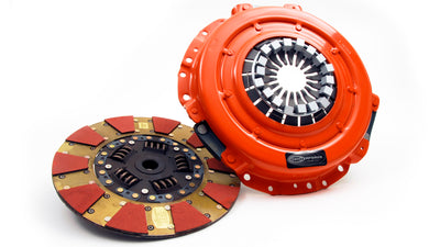 Centerforce Dual Friction ? High Performance Clutch Pressure Plate And Disc Set 687 Ft/lbs Capacity 11in Dia. 23M-Spline Fits Ford Mustang Boss 302 5.0L