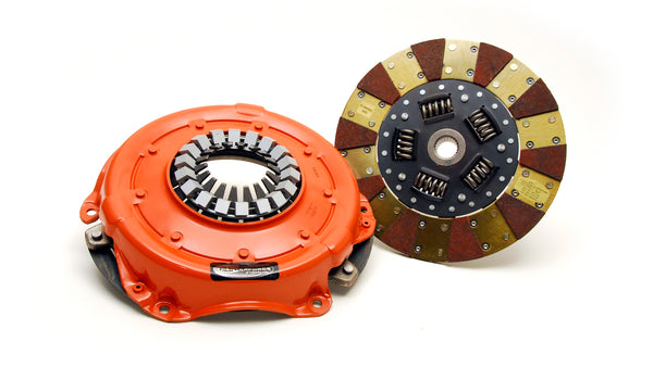 Centerforce Dual Friction ? High Performance Clutch Pressure Plate And Disc Set 590 Ft/lbs Capacity 10.4in Dia. 23-Spline Fits Dodge/Plymouth 8 Cyl