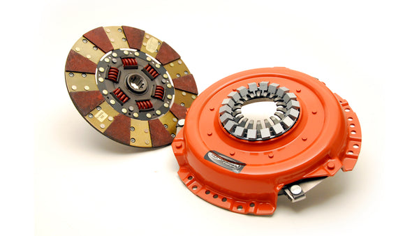 Centerforce Dual Friction ? High Performance Clutch Pressure Plate And Disc Set 384 Ft/lbs Capacity 10in Dia. 10-Spline Fits Ford/Mercury Cars And Trucks 6/8 Cyl