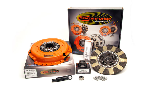 Centerforce Dual Friction ? High Performance Clutch Kit 687 Ft/lbs Capacity 11in Dia. 10-Spline Fits Ford Mustang GT 4.6L