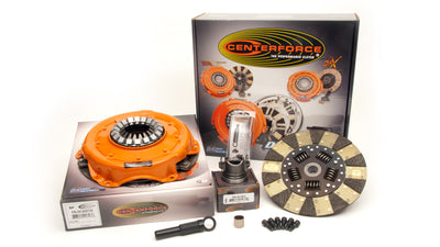 Centerforce Dual Friction ? High Performance Clutch Kit 590 Ft/lbs Capacity 10.4in Dia. 23-Spline Fits Dodge/Plymouth Cars 8 Cyl